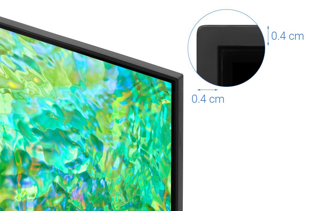 Smart Tivi Crystal UHD Samsung 4K 65 inch UA65CU8000 Màu Đen