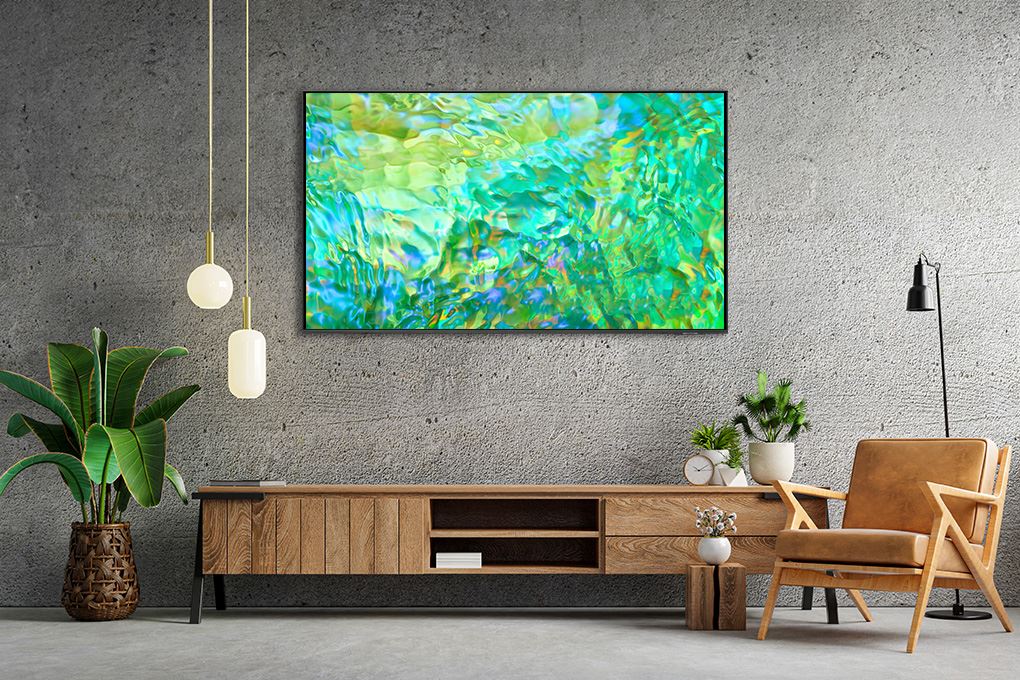 Smart Tivi Crystal UHD Samsung 4K 55 inch UA55CU8000 Màu Đen