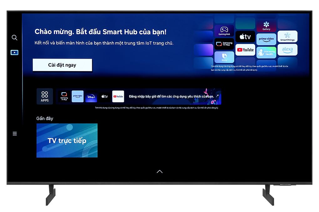 Smart Tivi Crystal UHD Samsung 4K 55 inch UA55CU8000 Màu Đen