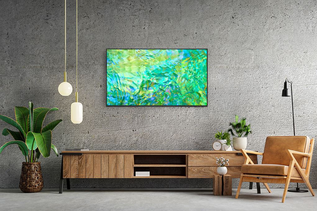 Smart Tivi Crystal UHD Samsung 4K 43 inch UA43CU8000 Màu Đen