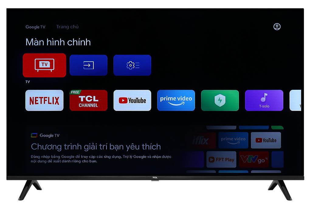 Google Tivi TCL FHD 43 inch 43S5400 Màu Đen