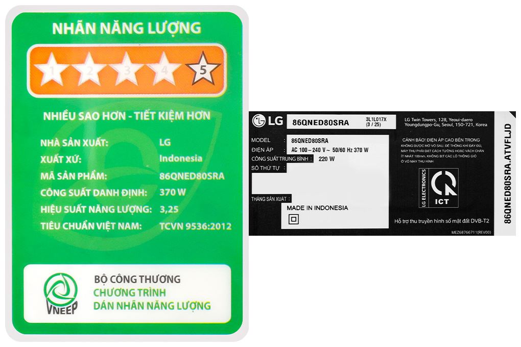 Smart Tivi QNED LG AI 4K 86 inch 86QNED80SRA - 12