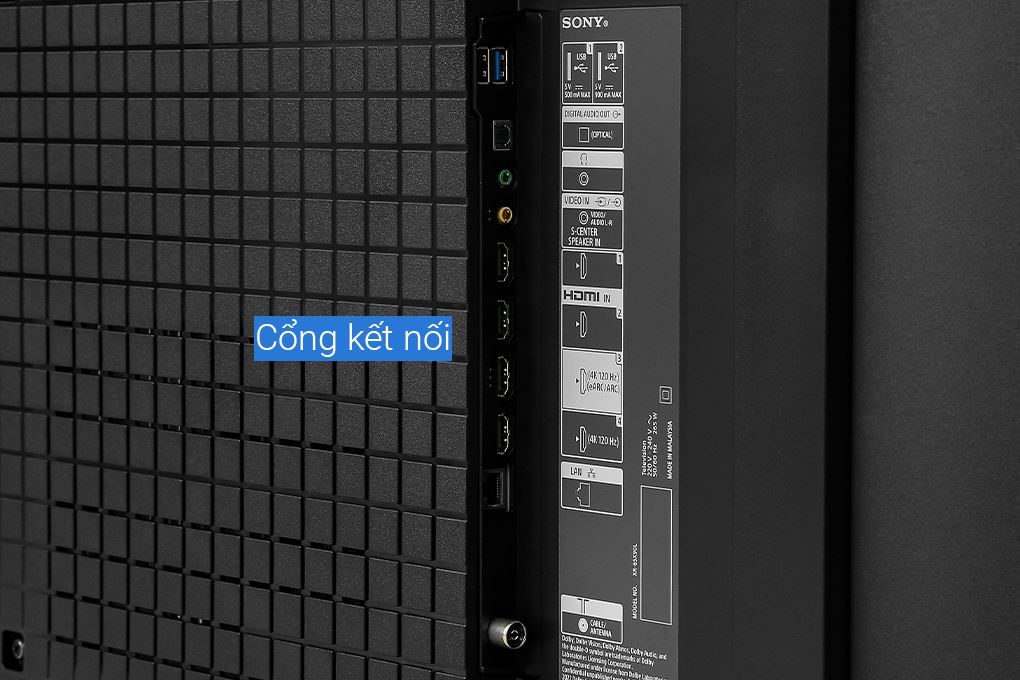 Google Tivi Sony AI 4K 65 inch XR-65X90L Màu Đen