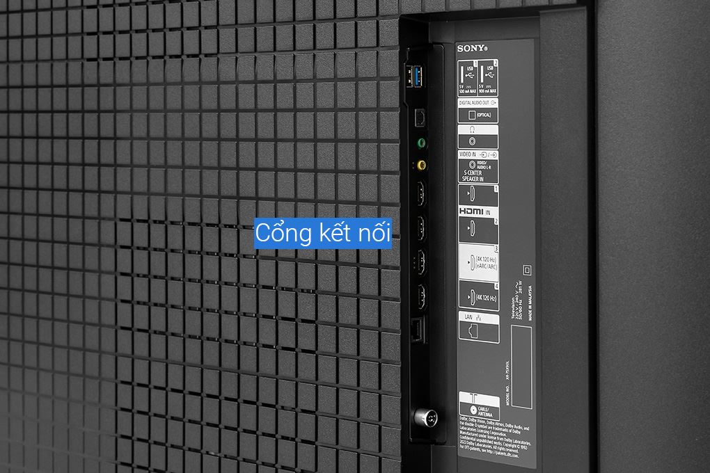 Google Tivi Sony AI 4K 75 inch XR-75X90L Màu Đen