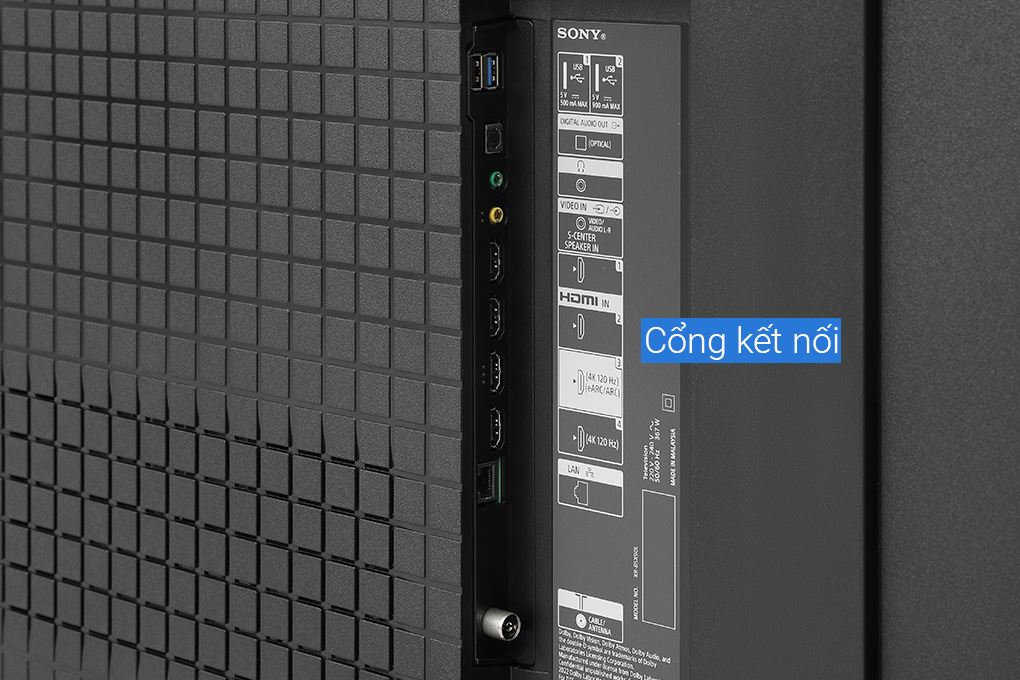 Google Tivi Sony 4K 85 inch XR-85X90L Màu Đen