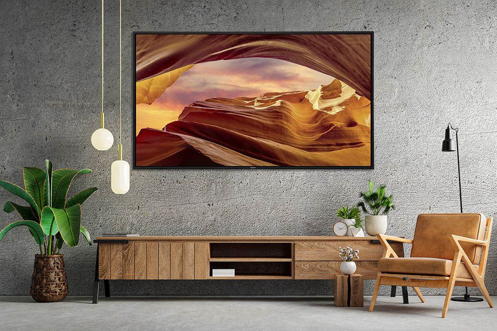 Google Tivi Sony 4K 65 inch KD-65X77L Màu Đen