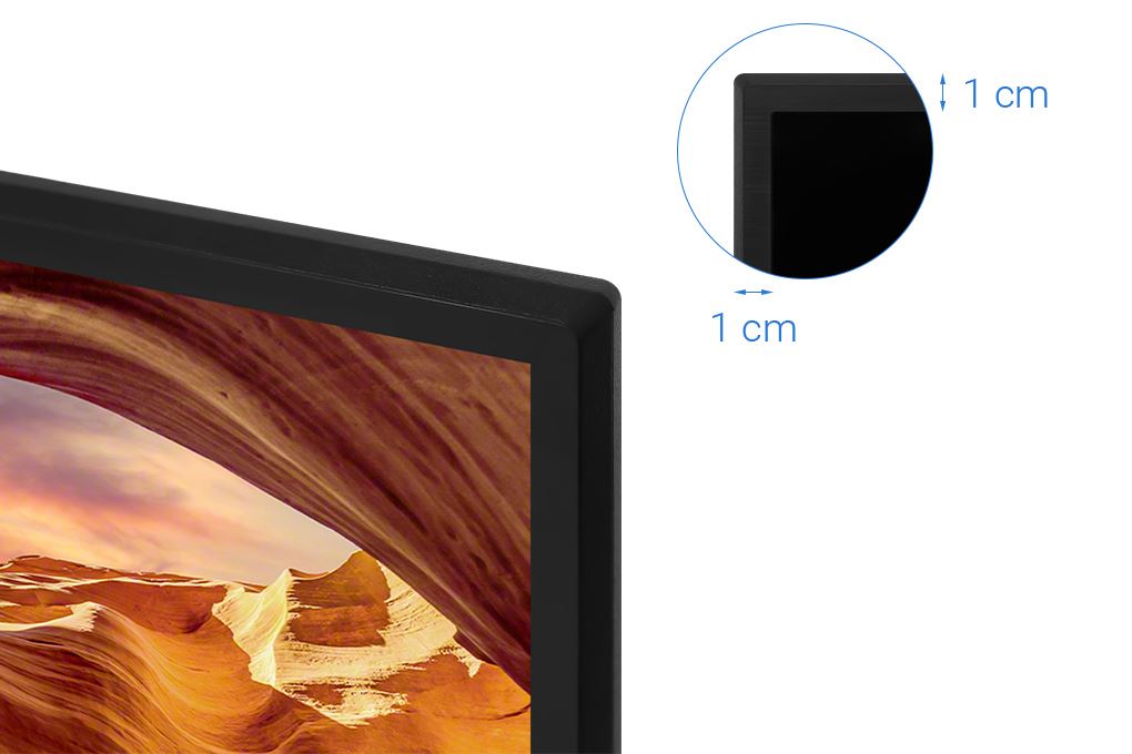 Google Tivi Sony 4K 65 inch KD-65X77L Màu Đen