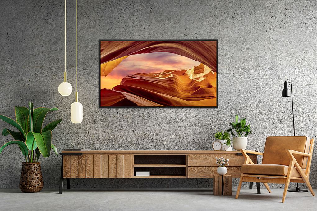 Google Tivi Sony 4K 50 inch KD-50X77L Màu Đen