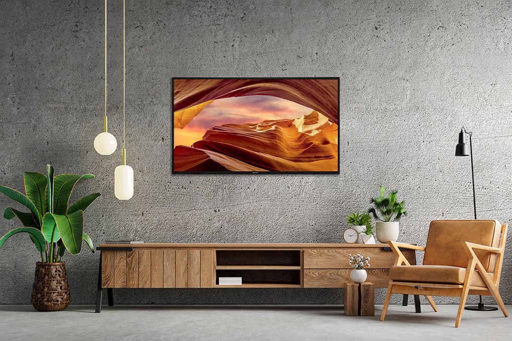 Google Tivi Sony 4K 43 inch KD-43X77L Màu Đen