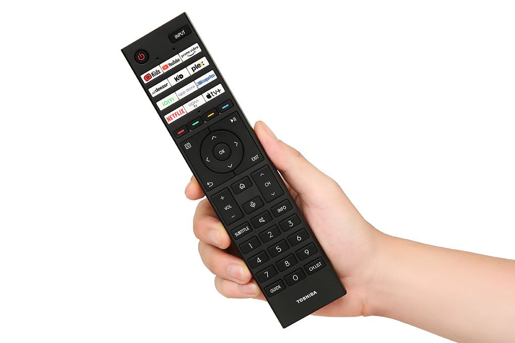 Smart Tivi Toshiba AI 4K 55 inch 55E330MP Màu Đen