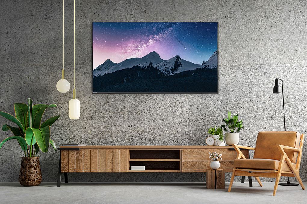 Smart Tivi Toshiba AI 4K 55 inch 55E330MP Màu Đen