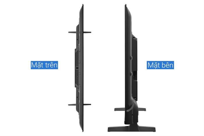 Google Tivi ULED Hisense AI 4K 43 inch 43U6K Màu Đen