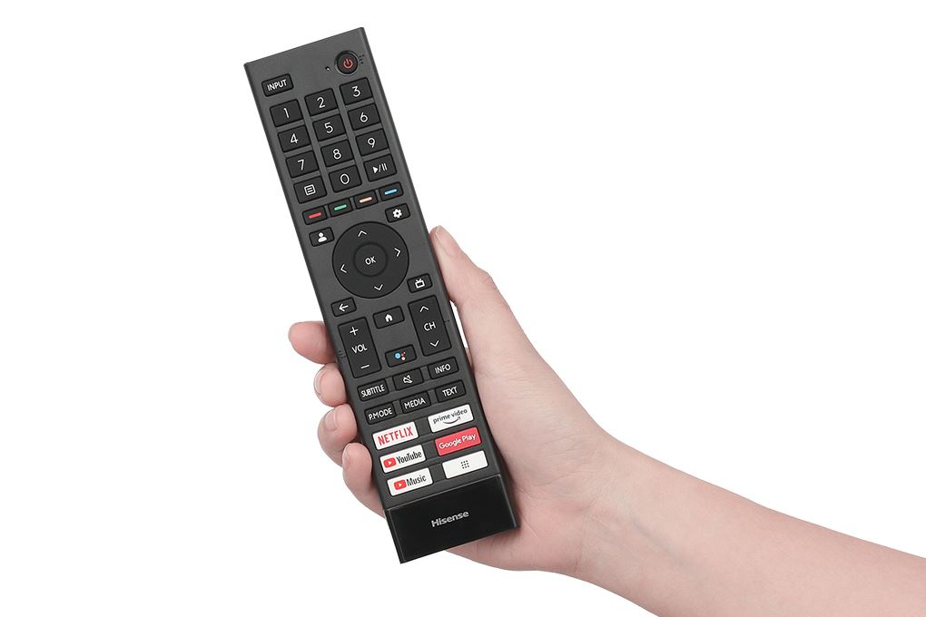 Google Tivi Hisense 4K 65 inch 65A6500K Màu Đen