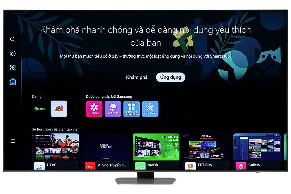 Smart Tivi Neo QLED Samsung AI 4K 85 inch QA85QN90D Màu Đen