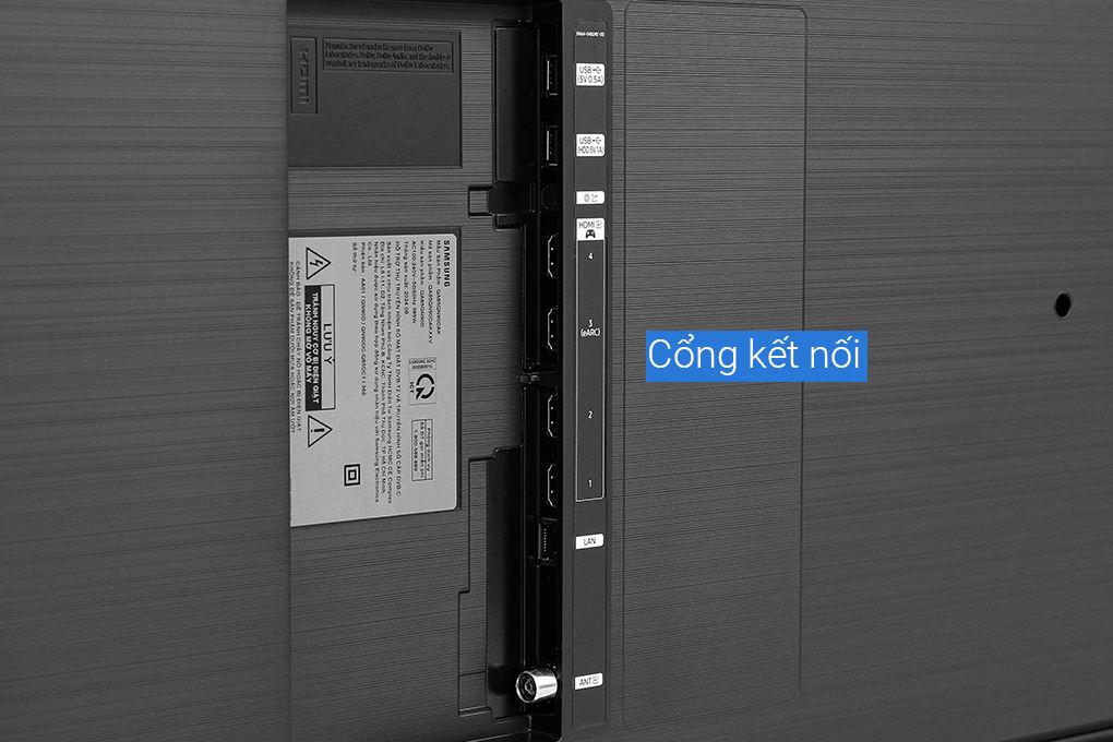 Smart Tivi Neo QLED Samsung AI 4K 85 inch QA85QN90D Màu Đen