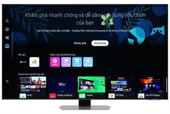 Smart Tivi Neo QLED Samsung AI 4K 55 inch QA55QN90D Màu Đen