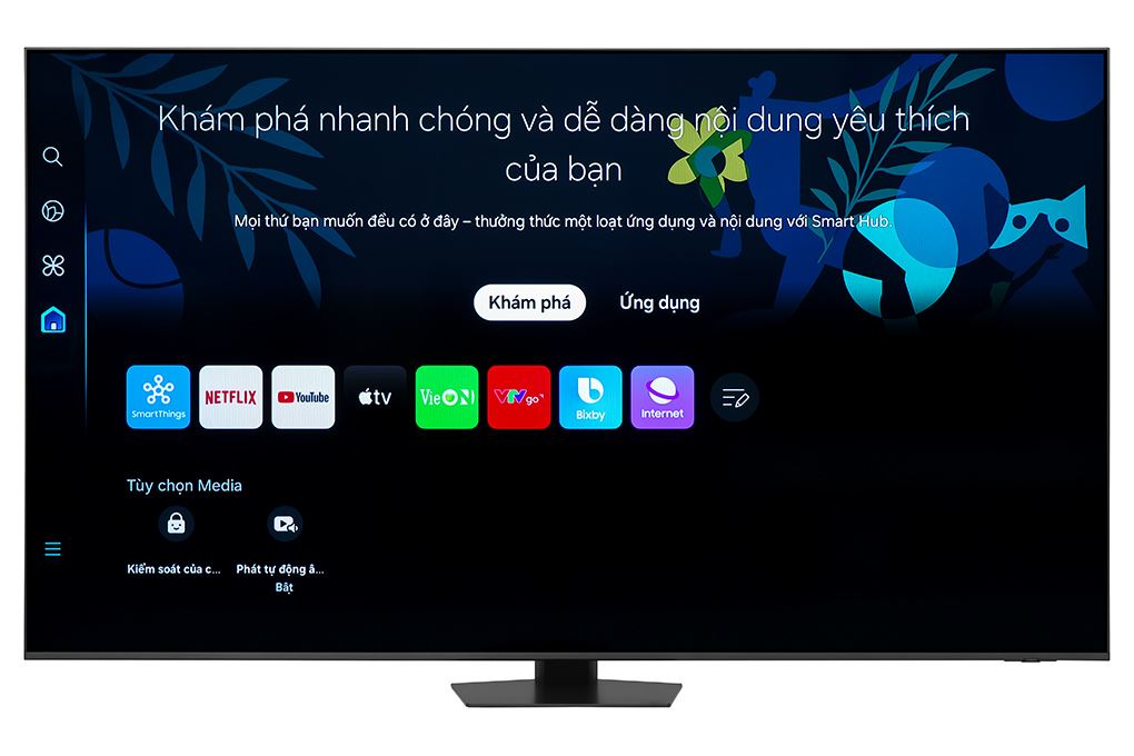 Smart Tivi Neo QLED Samsung AI 4K 85 inch QA85QN85D Màu Đen