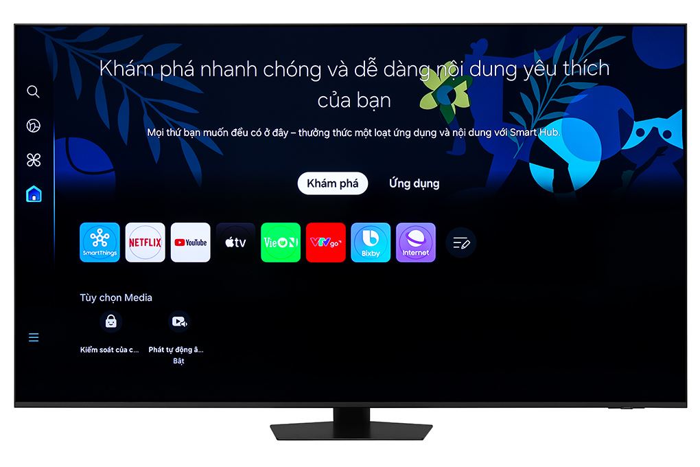 Smart Tivi Neo QLED Samsung AI 4K 75 inch QA75QN85D Màu Đen