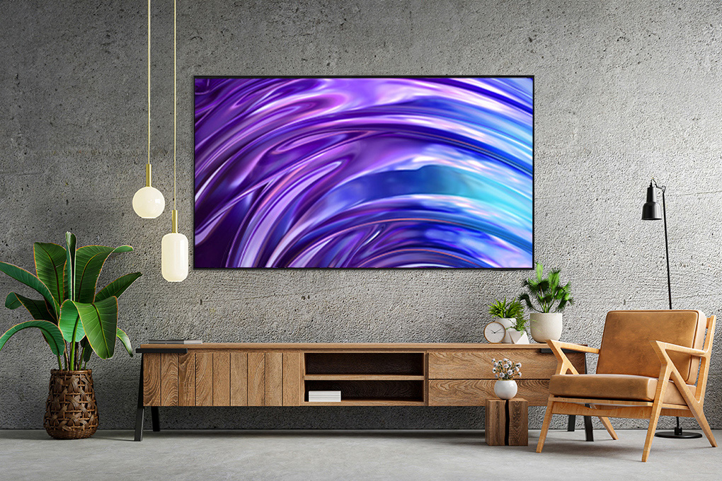 Smart Tivi OLED Samsung AI 4K 65 inch QA65S95D Màu Đen