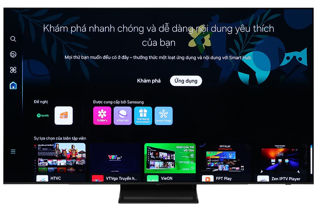 Smart Tivi OLED Samsung AI 4K 65 inch QA65S90D Màu Đen