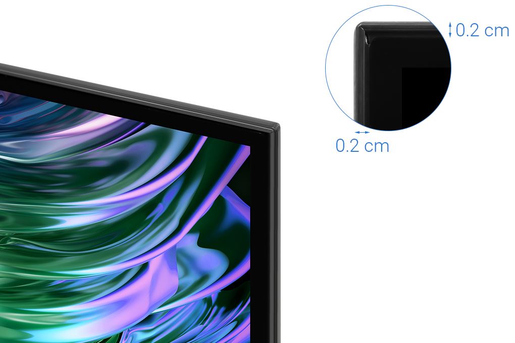 Smart Tivi OLED Samsung AI 4K 55 inch QA55S90D Màu Đen