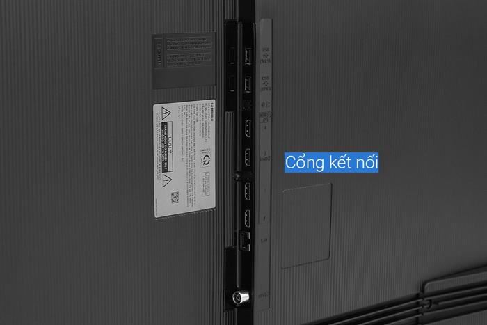 Smart Tivi QLED Samsung 4K 85 inch QA85Q80D Màu Đen