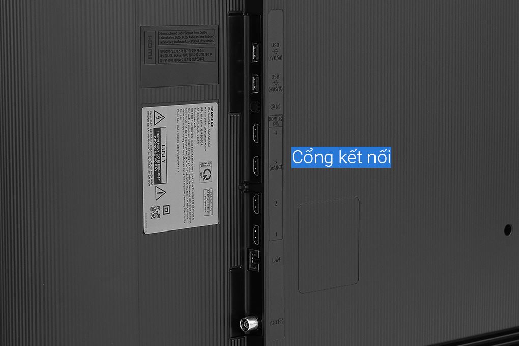 Smart Tivi QLED Samsung AI 4K 65 inch QA65Q80D Màu Đen