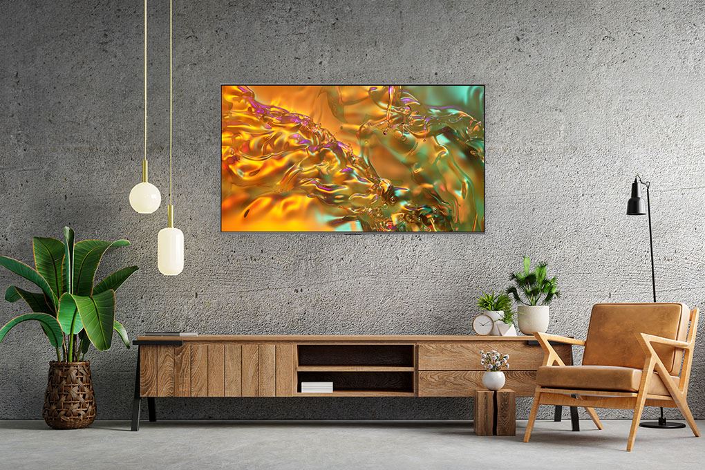 Smart Tivi QLED Samsung AI 4K 55 inch QA55Q80D Màu Đen