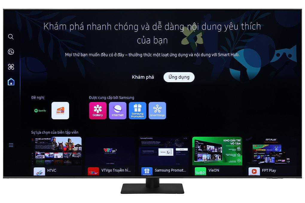 Smart Tivi QLED Samsung AI 4K 75 inch QA75Q70D Màu Đen