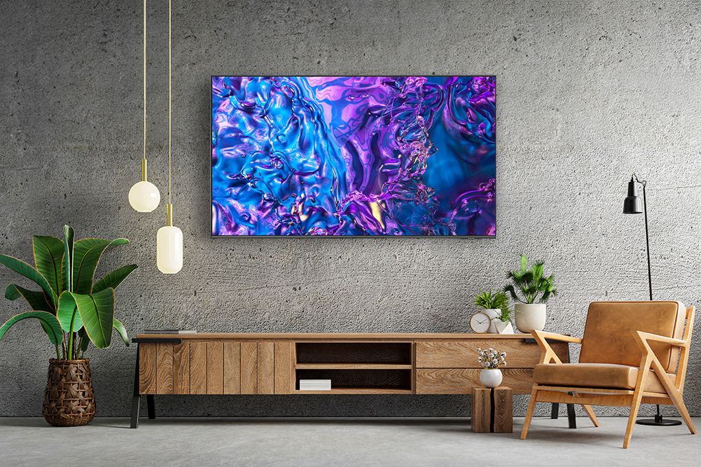 Smart Tivi QLED Samsung AI 4K 55 inch QA55Q70D Màu Đen