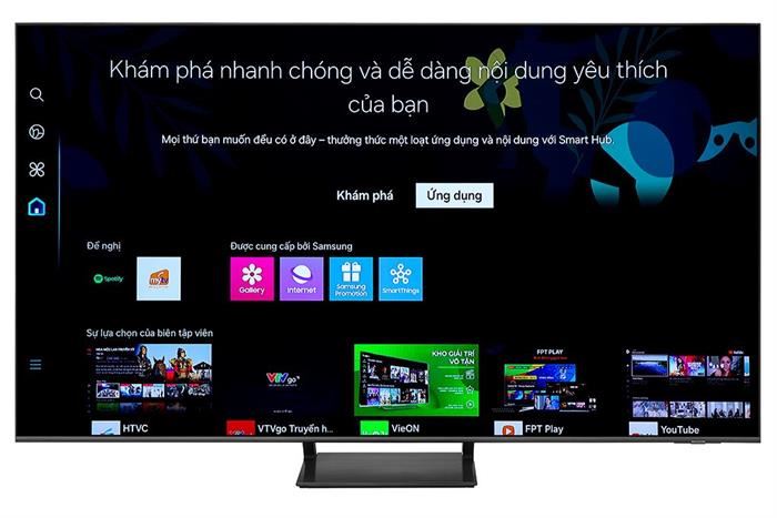 Smart Tivi QLED Samsung 4K 65 inch QA65Q65D Màu Đen