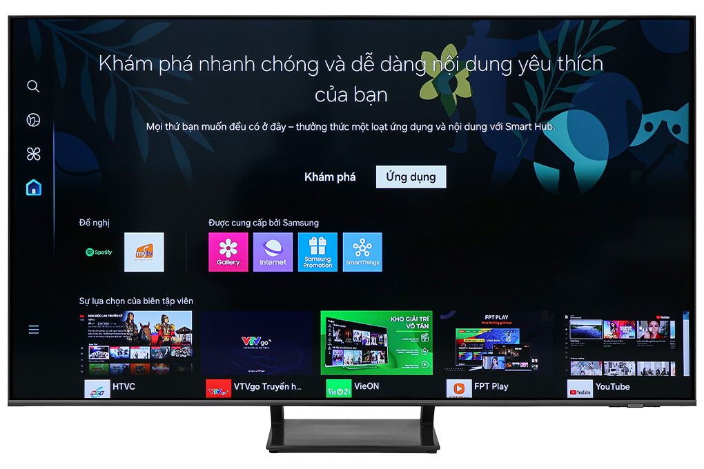 Smart Tivi QLED Samsung 4K 55 inch QA55Q65D Màu Đen