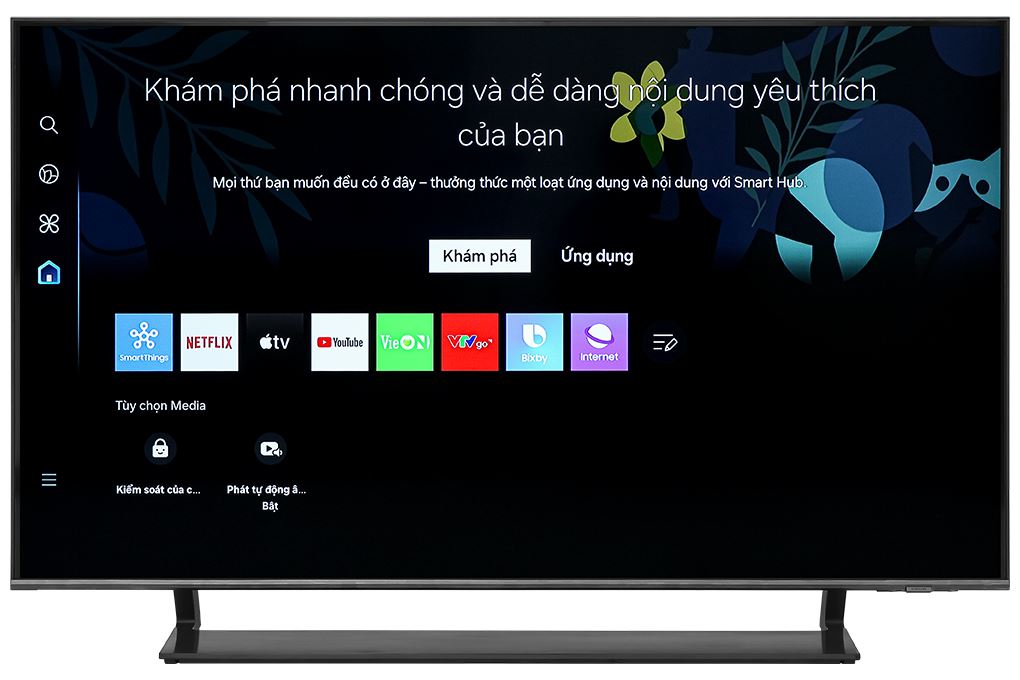Smart Tivi QLED Samsung 4K 50 inch QA50Q65D Màu Đen