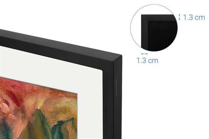 Smart Tivi Khung Tranh The Frame QLED Samsung AI 4K 75 inch QA75LS03D Màu Đen