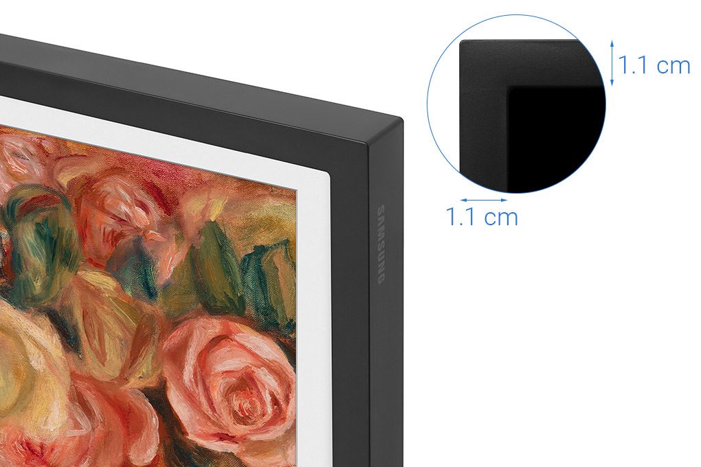 Smart Tivi Khung Tranh The Frame QLED Samsung AI 4K 65 inch QA65LS03D Màu Đen