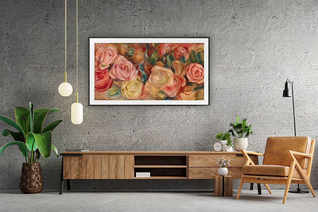 Smart Tivi Khung Tranh The Frame QLED Samsung AI 4K 55 inch QA55LS03D - 15