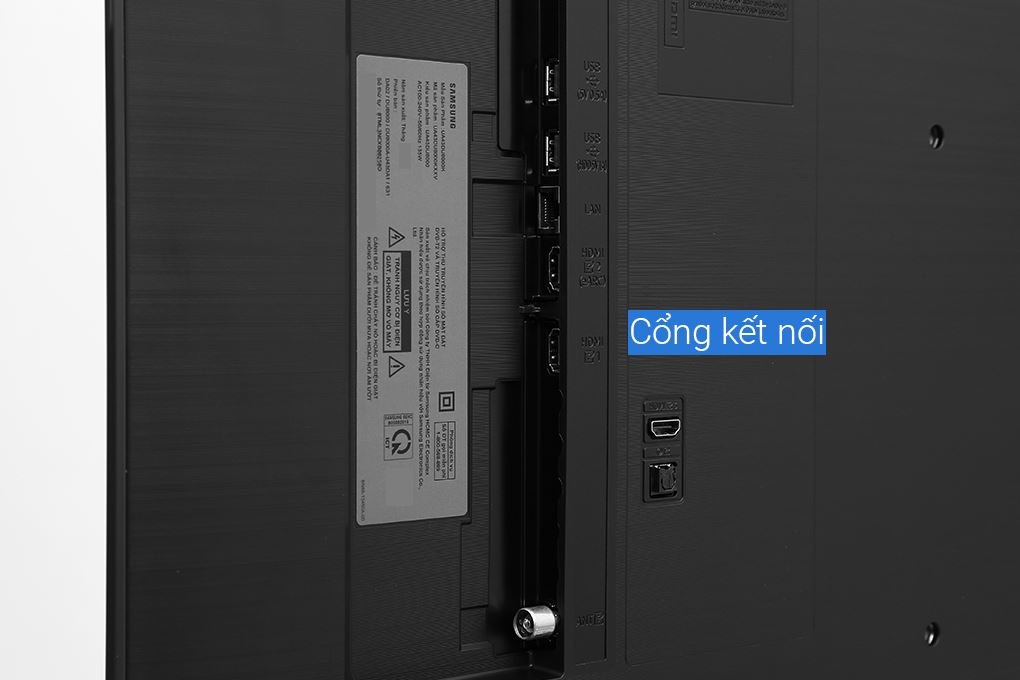 Smart Tivi Crystal UHD Samsung 4K 43 inch UA43DU8000 Màu Đen