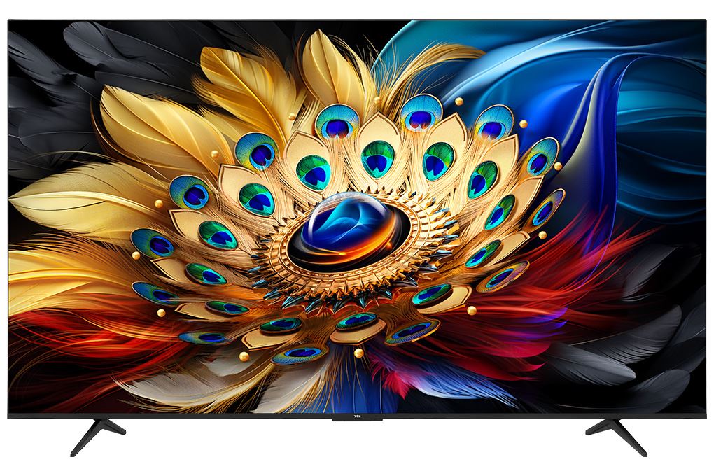 Google Tivi QLED TCL AI 4K 85 inch 85C69B Màu Đen