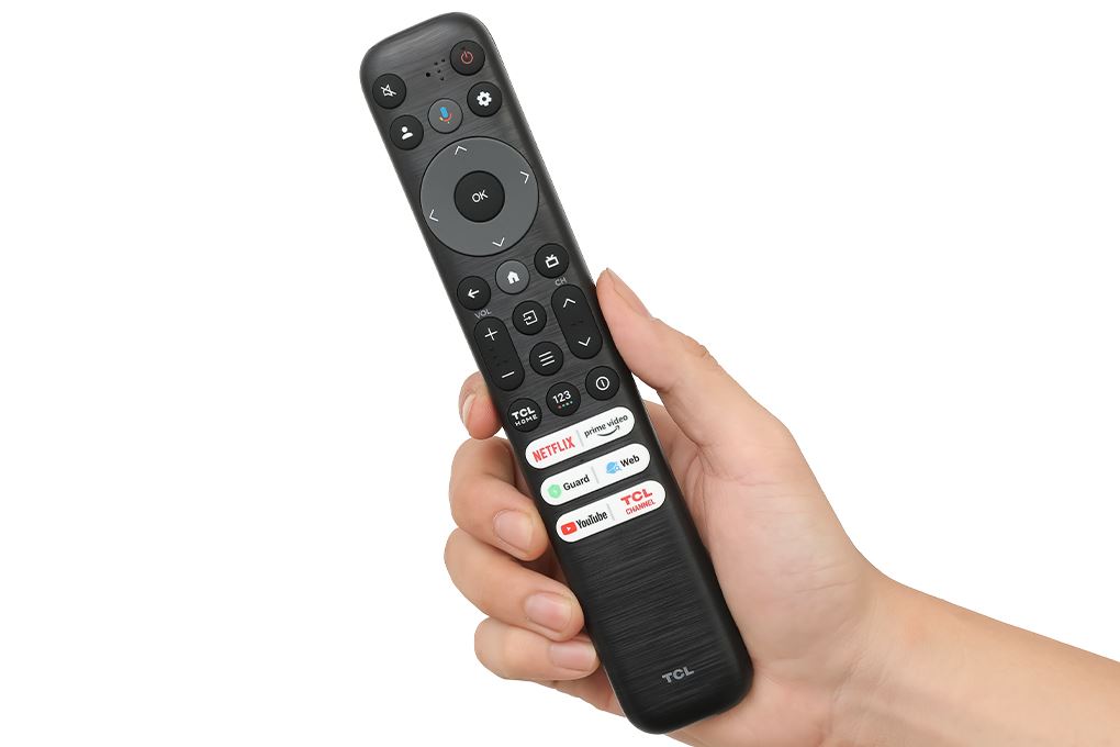 Google Tivi QLED TCL AI 4K 85 inch 85C69B Màu Đen