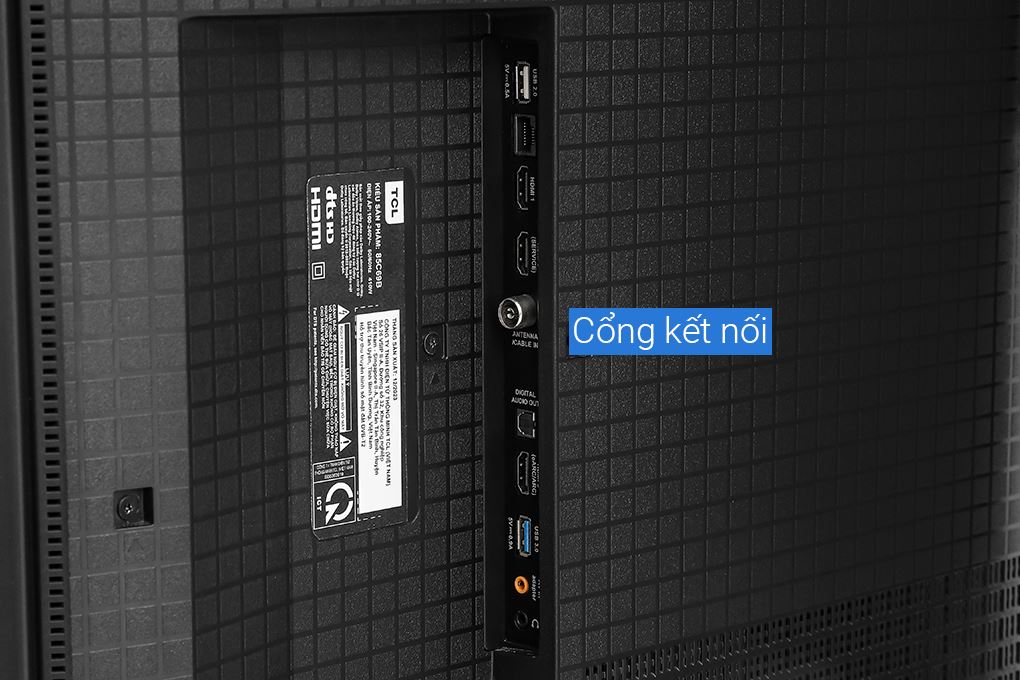 Google Tivi QLED TCL AI 4K 85 inch 85C69B Màu Đen