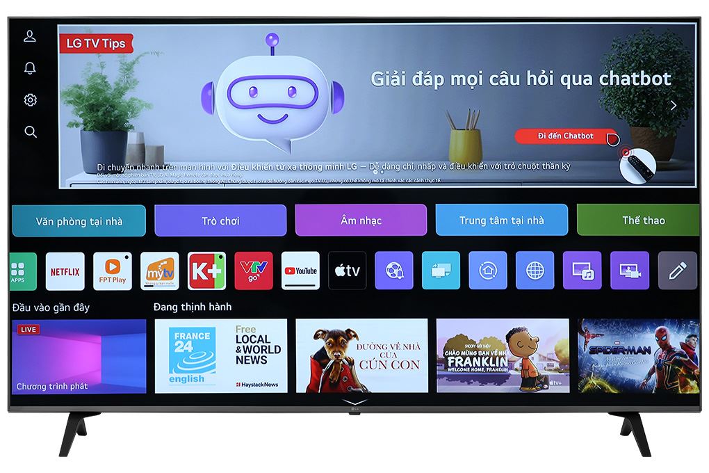 Smart Tivi LG AI 4K 65 inch 65UT8050PSB Màu Đen