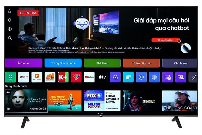 Smart Tivi LG AI 4K 75 inch 75UT8050PSB Màu Đen