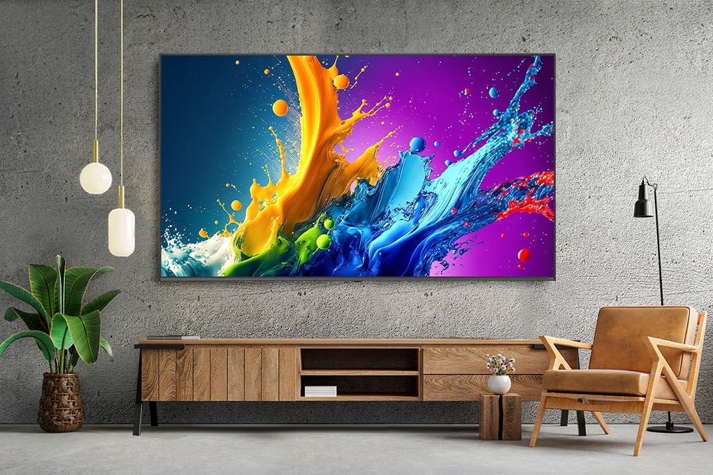 Smart Tivi QNED LG AI 4K 75 inch 75QNED80TSA Màu Đen