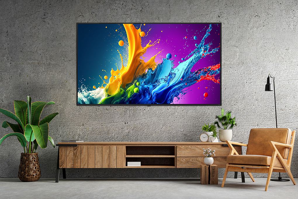 Smart Tivi QNED LG AI 4K 65 inch 65QNED80TSA Màu Đen