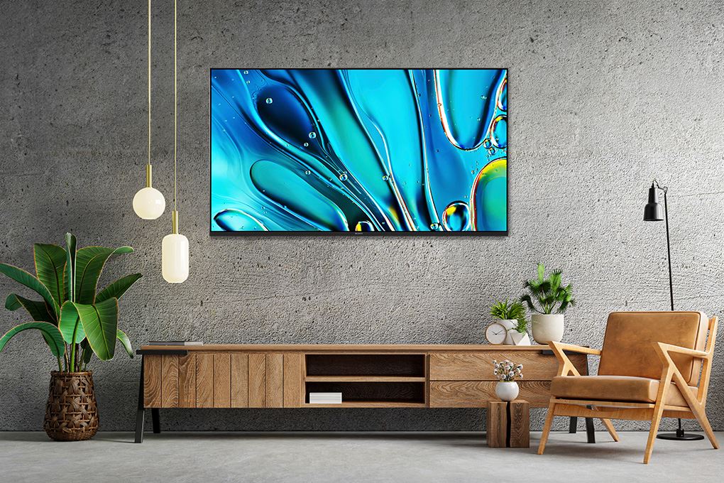 Google Tivi Sony 4K 55 inch K-55S30 Màu Đen