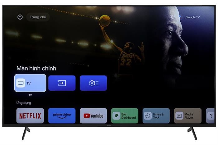 Google Tivi Sony 4K 75 inch K-75S30 Màu Đen