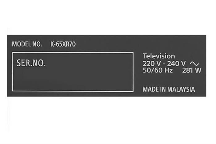 Google Tivi QLED Mini LED Sony AI 4K 65 inch K-65XR70 Màu Đen