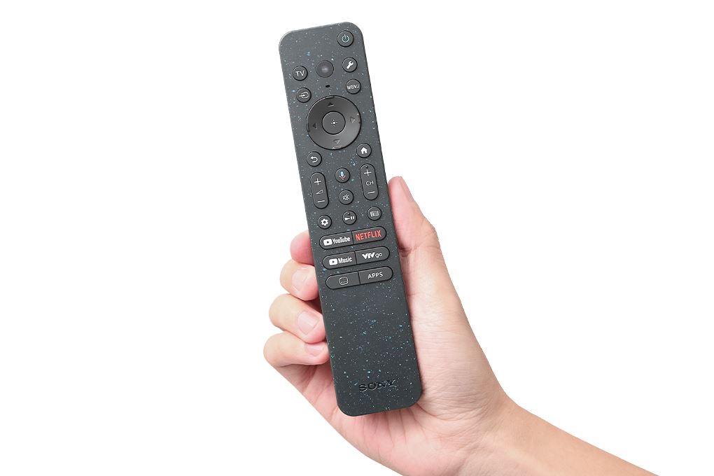Google Tivi QLED Mini LED Sony AI 4K 75 inch K-75XR90 Màu Đen