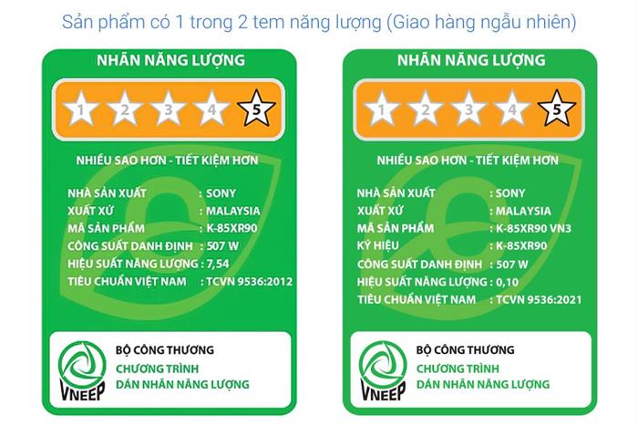 Google Tivi QLED Mini LED Sony AI 4K 85 inch K-85XR90 Màu Đen