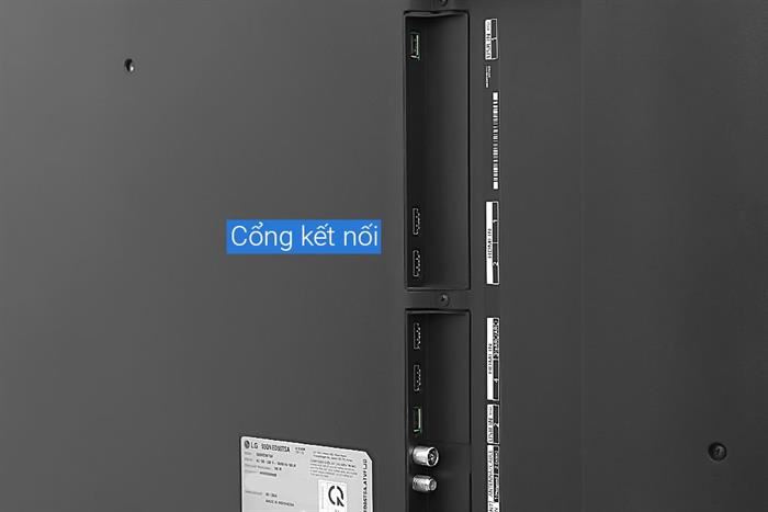 Smart Tivi QNED LG AI 4K 55 inch 55QNED86TSA Màu Đen